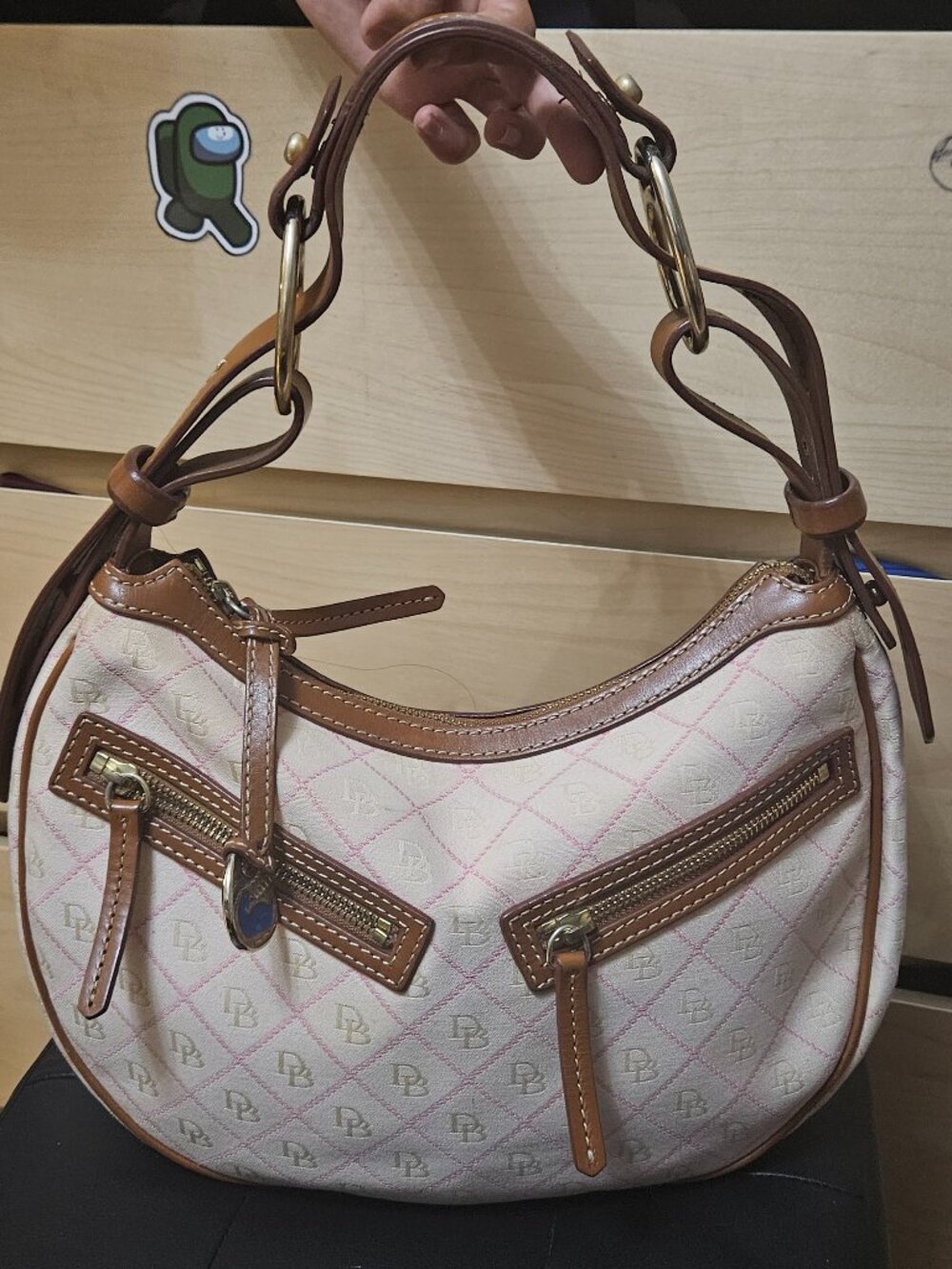 Vintage Dooney and Bourke Hobo shoulder bag